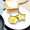 Sunshine Department Store stainless steel omelette model, heart-shaped omelette mold, creative omelette ring Application Scenario